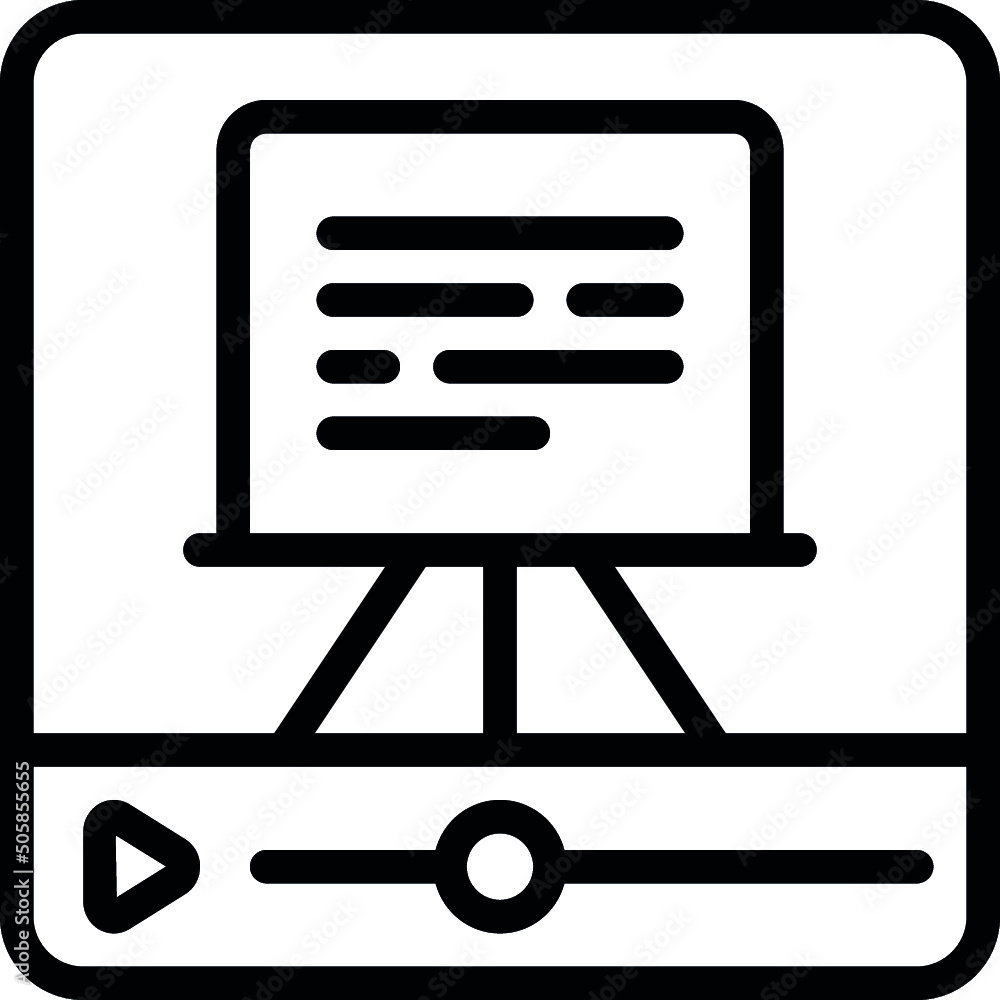 Online Course Icon