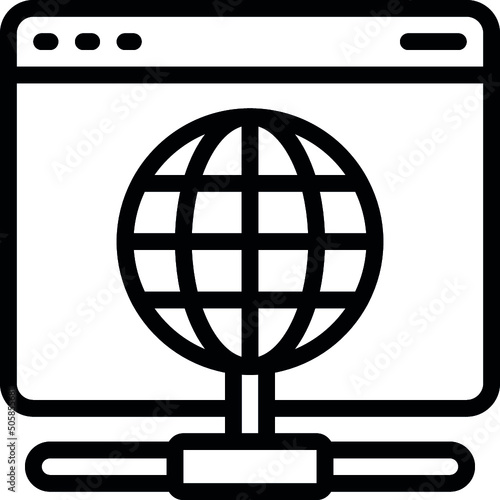Web Hosting Icon