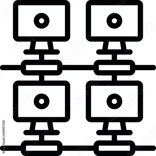 Local Area Network Icon