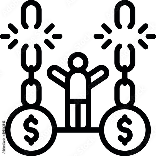Financially Free Icon