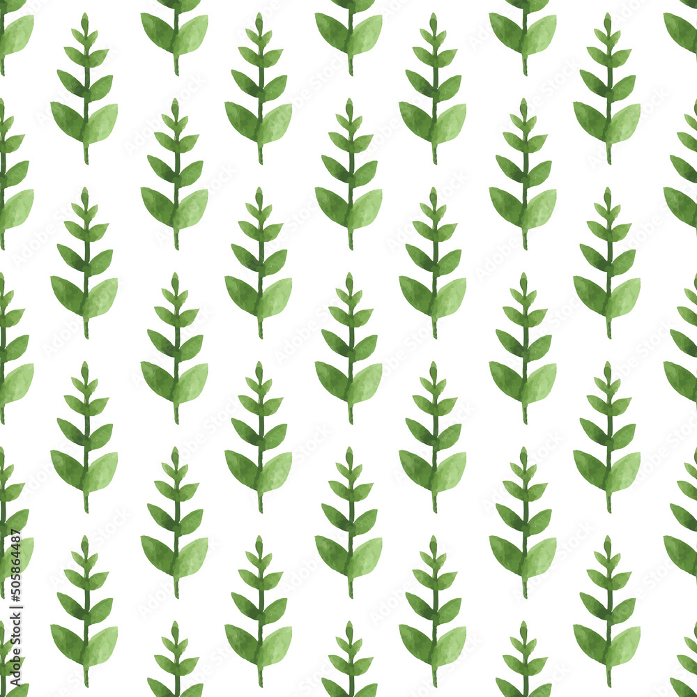 Seamless pattern with branches, leaves. Textured background for your design projects, textile, wrapping, wallpaper, web Seamless pattern with branches, leaves. Textured background for your design projects, textile, wrapping, wallpaper, web