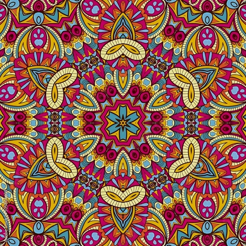 Luxury Pattern Background Mandala Batik Art by Hakuba Design 352