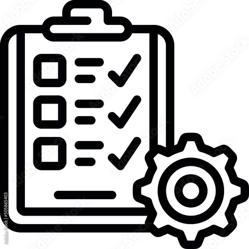 Clipboard Project Management Icon