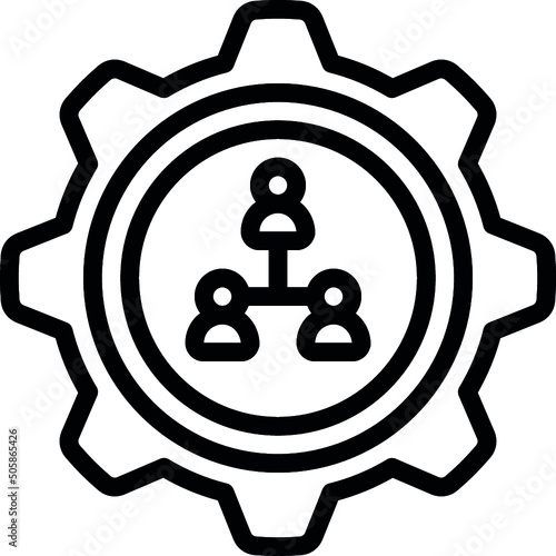 Hierarchy Management Icon