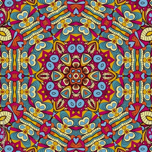 Luxury Pattern Background Mandala Batik Art 152 © Hakuba