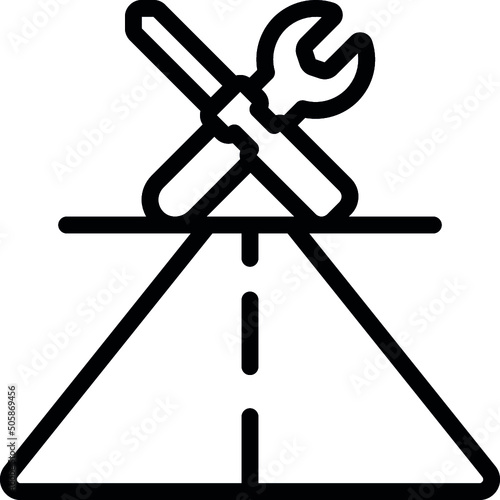 Road Maintenance Icon