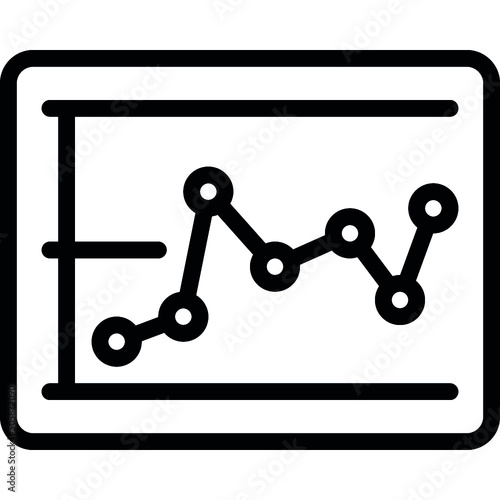 Line Chart Icon