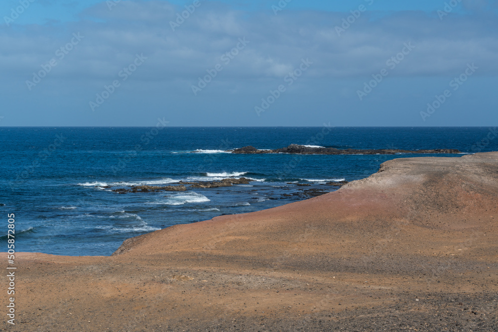 Coastal landscape Fuerteventura