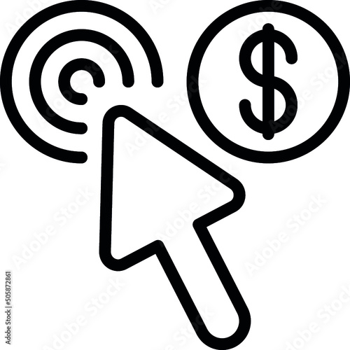 Pay Per Click Icon