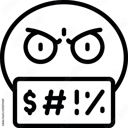 Cursing Icon