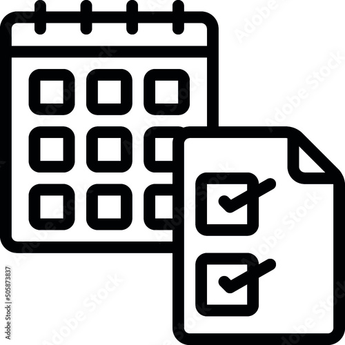 Monthly Reporting Icon