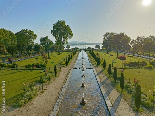 View of Srinagar in Kashmir
