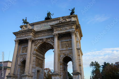 Milan, Italy: Arco della Pace photo