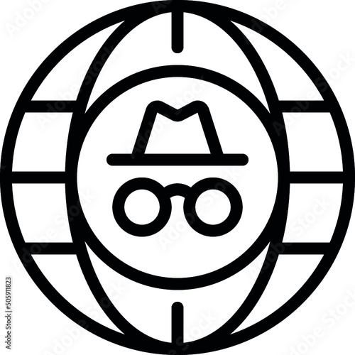 Internet Anonymity Icon