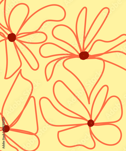 Daisy Abstract Shapes