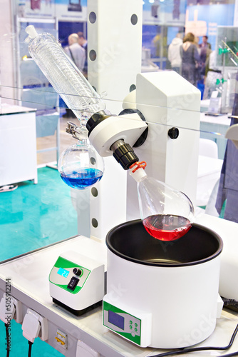 Obraz na płótnie Laboratory rotary evaporators