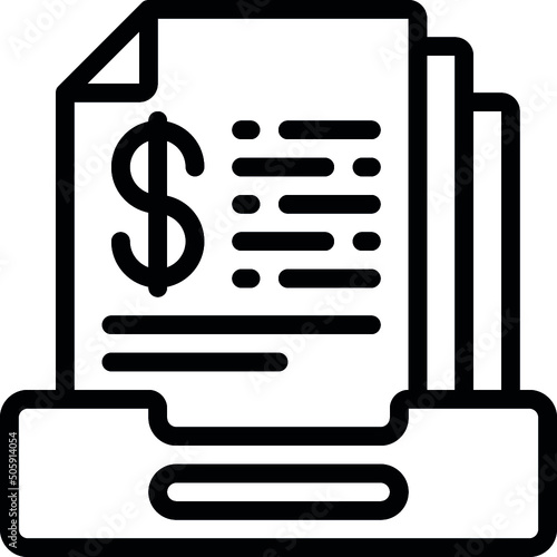 Financial Documents Icon