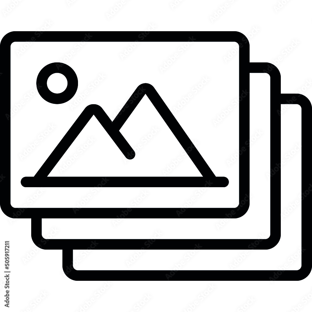 Continuous Photos Icon Continuous Photos Icon