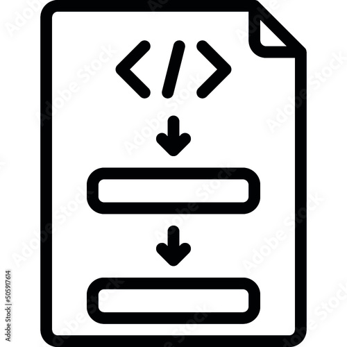 Programming Planning Icon