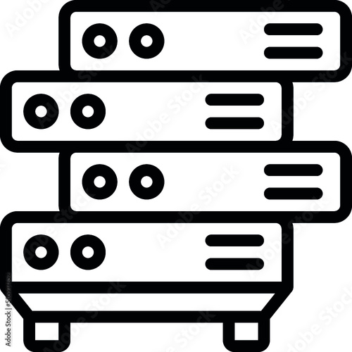 Unorganised Data Icon