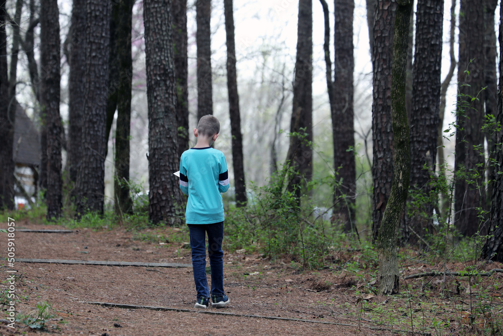 child on path child on path