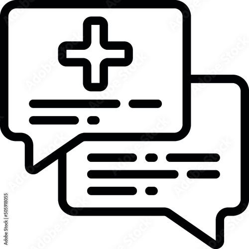 Health Message Icon