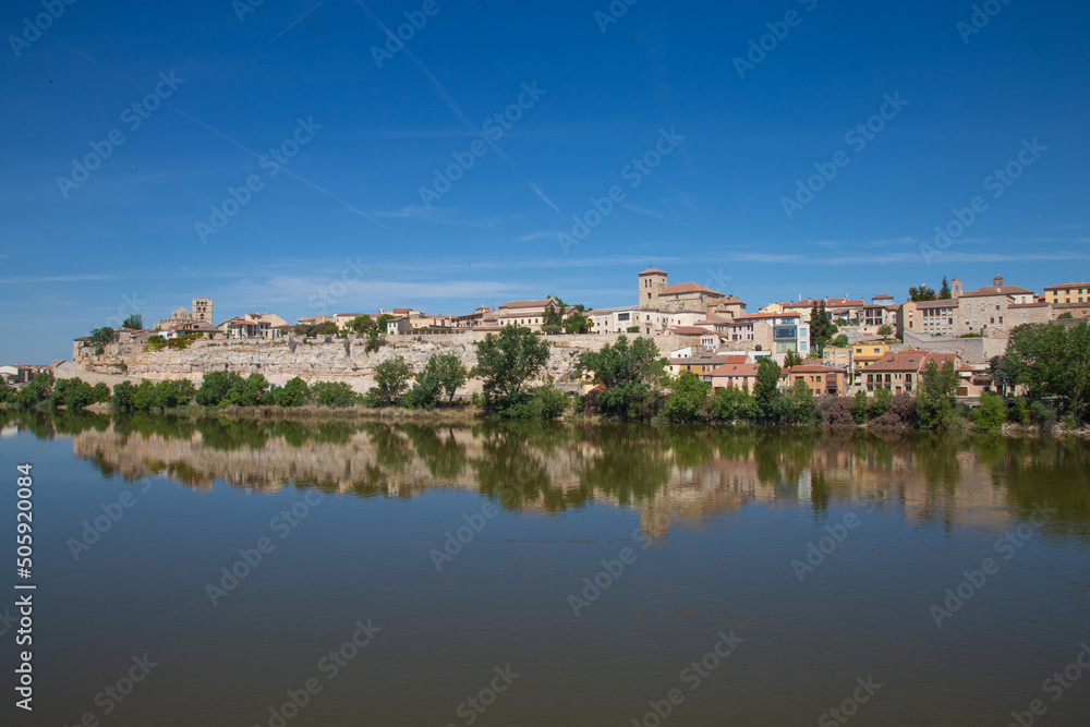 Rio Duero, Zamora, España