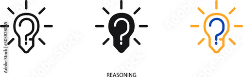 Reasoning icon