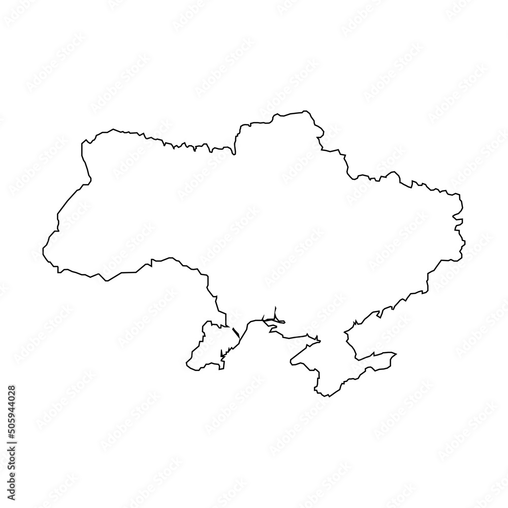 Ukraine. Symbols of Ukraine. Vector illustration