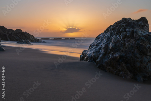 sunrise on the beach