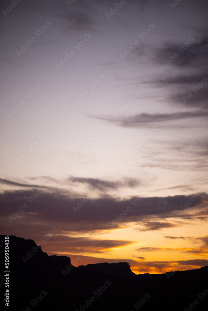 Desert Sunset Desert Sunset