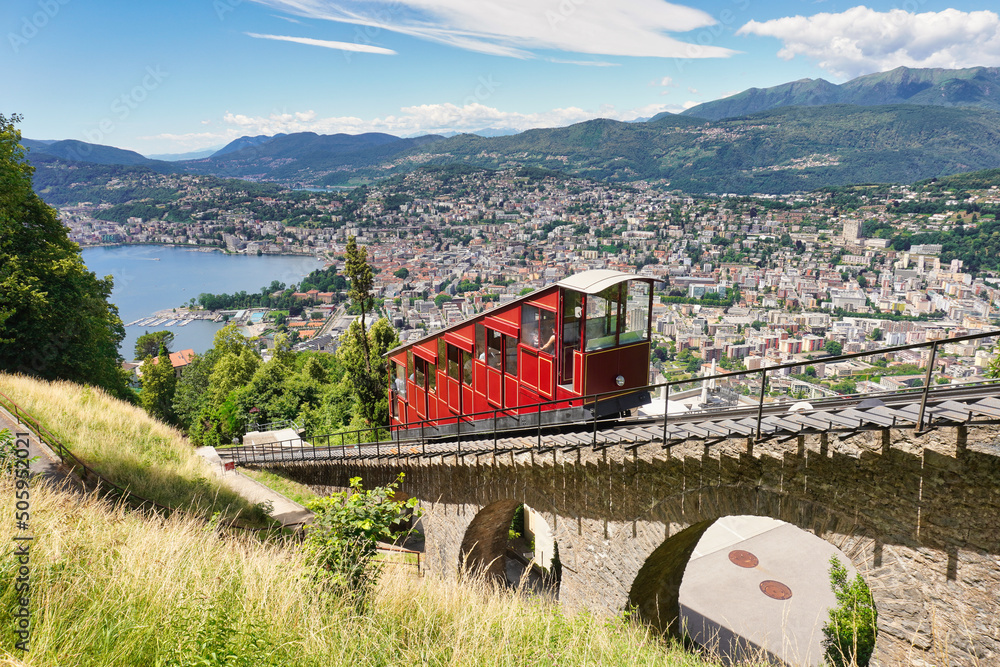 Ταπετσαρία Lugano, canton of Ticino, Switzerland