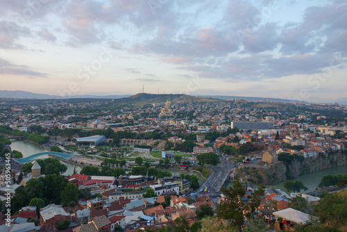 Fototapeta Naklejka Na Ścianę i Meble -  view from above on the city 