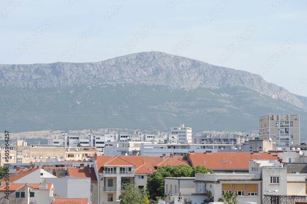 Croatia, Dalmatia, Split, monuments, city,