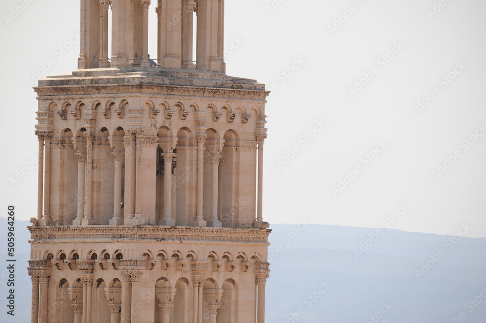 Fototapeta premium Croatia, Dalmatia, Split, monuments, city,
