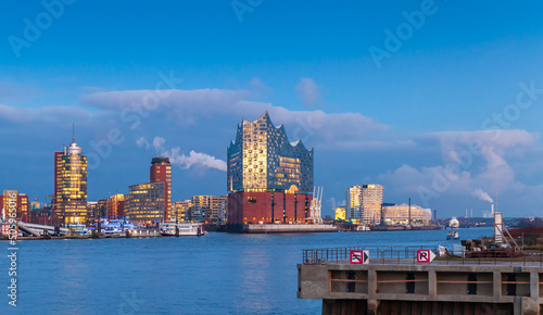Panoramic view of Hamburg, Germany