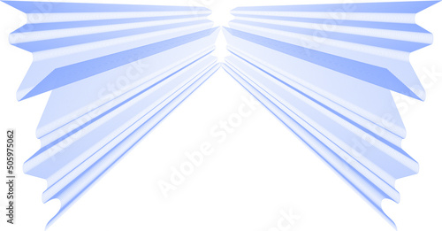 Abstract waves graphic line sonic or sound wave vector image