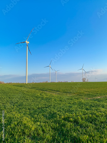 An alternative type of electrical generation using a wind power generator