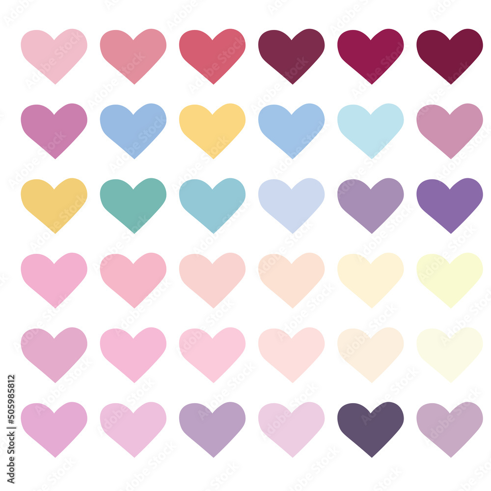 Heart, love, romance or valentine's day red vector icon
with kawaii emoji for apps and websites
