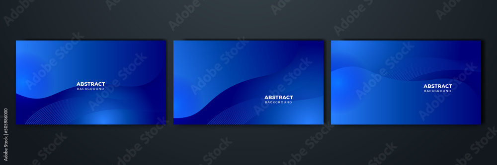 Banner design with diagonal dark blue stripe pattern. Dark blue background. Modern line stripes curve abstract presentation background Banner design with diagonal dark blue stripe pattern. Dark blue background. Modern line stripes curve abstract presentation background