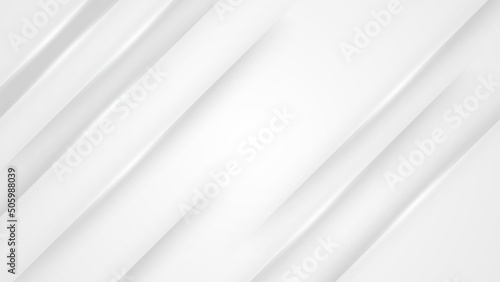 Abstract white line shape with futuristic concept background