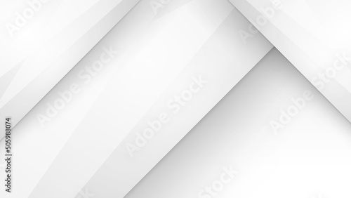 Abstract grey hi-tech polygonal corporate white background
