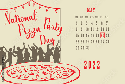 National Pizza Party Day