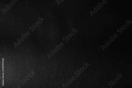 Abstract Black leather for background.