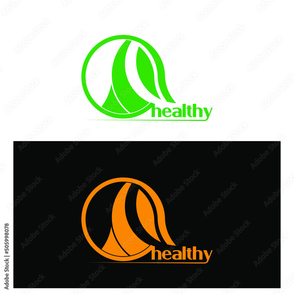 health logo, simple and modern unique design logo health logo, simple and modern unique design logo