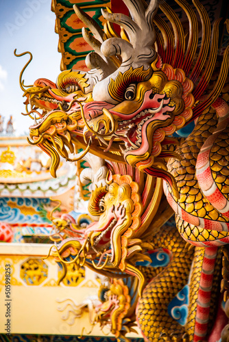 Wallpaper Mural Chao Pho Nakharat Shrine or Chao Por Nakarat Chansen chinese temple in Nakhon Sawan, Thailand Torontodigital.ca