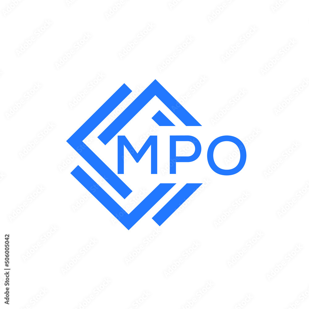 MPO technology letter logo design on white background. MPO creative initials technology letter logo concept. MPO technology letter design. MPO technology letter logo design on white background. MPO creative initials technology letter logo concept. MPO technology letter design.