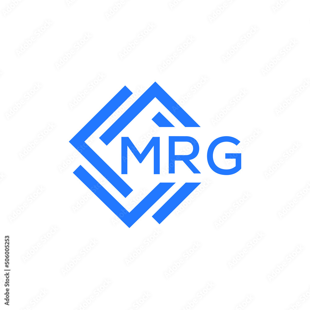 MRG technology letter logo design on white  background. MRG creative initials technology letter logo concept. MRG technology letter design.

