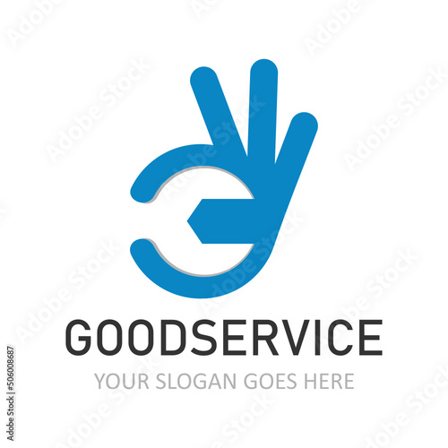 good service logo © joko