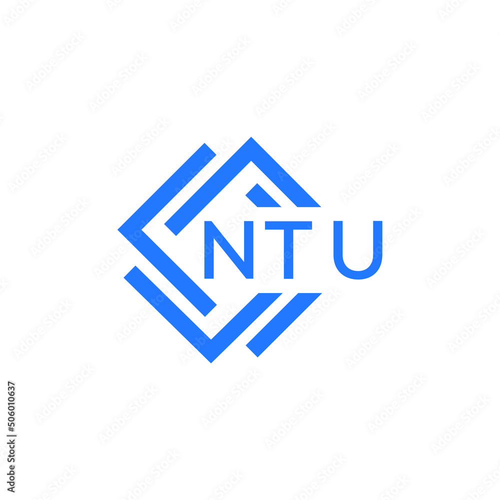 NTU technology letter logo design on white background. NTU creative initials technology letter logo concept. NTU technology letter design. NTU technology letter logo design on white background. NTU creative initials technology letter logo concept. NTU technology letter design.